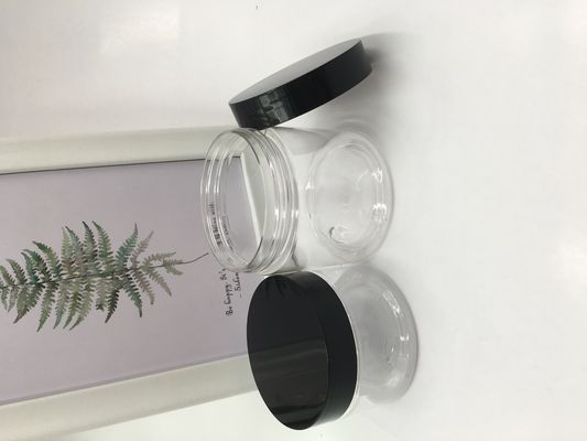 Pet plastic jar cosmetic jars clear spice jars packaging