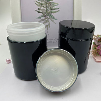 100ml Empty Food Grade Black Protein Powder Bottle Sport Nutrition Supplement