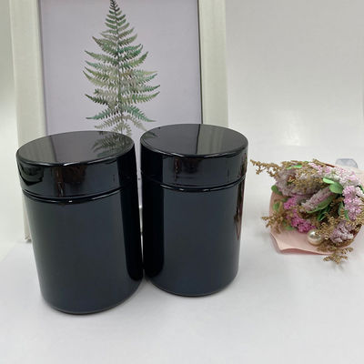 100ml Empty Food Grade Black Protein Powder Bottle Sport Nutrition Supplement