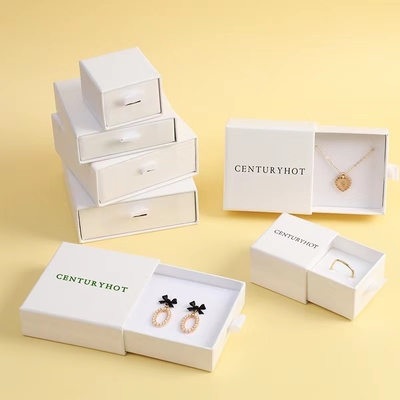 Custom Logo Velvet Pink Puller Jewelry Packaging Boxes 9x9x3cm