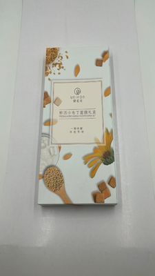 Custom Luxury White Cardboard Paper Box Eco Friendly Packaging Mask Box