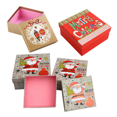 Lid And Base Box Innovative Biodegradable Packaging Luxury Christmas Eve Box