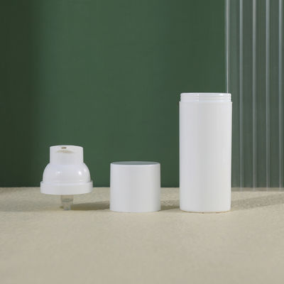 Customized Colors Skincare Airless Lotion Pump Bottle 1oz 2oz 3oz 4oz 5oz 8oz Matte White Airless Frosted for Serum Cream