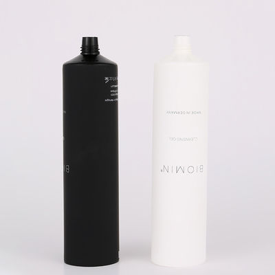 Empty White or Black Matte Soft Touch Plastic Tube Face Wash Cream Soft Tubes Packaging for Cosmetics and Custom Labels